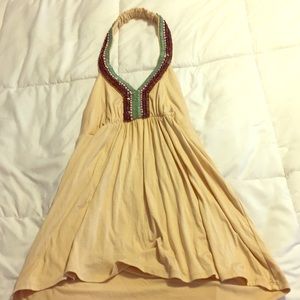 Boston Proper beaded halter top